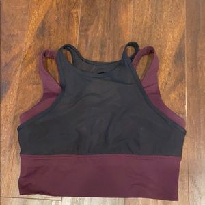 Lululemon Double layer mesh sports bra